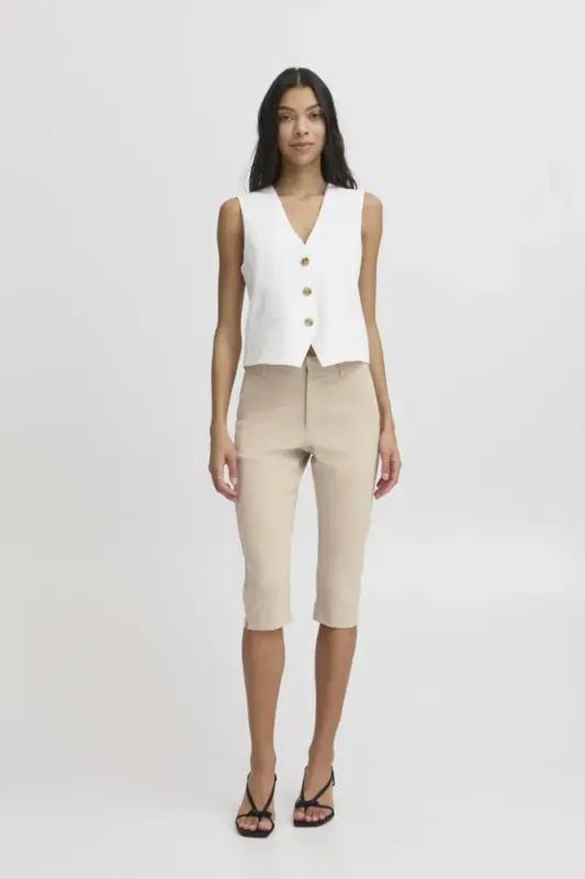 Hovedbilde BYDixi Capri Pants 20817288 - Humus 151304
