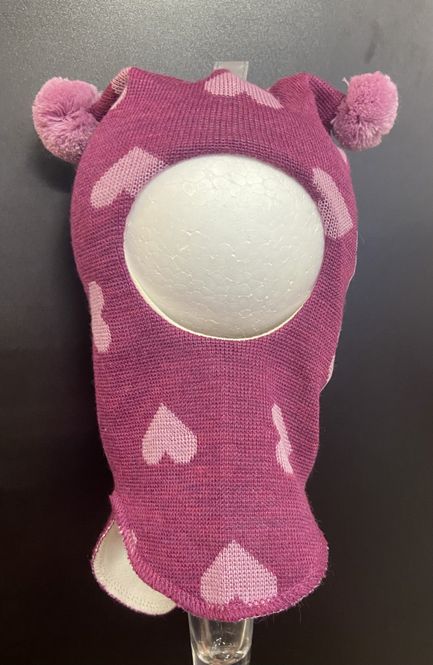 Hovedbilde KIVAT Hettelue - Rosa/Lilla 29/22 - 473