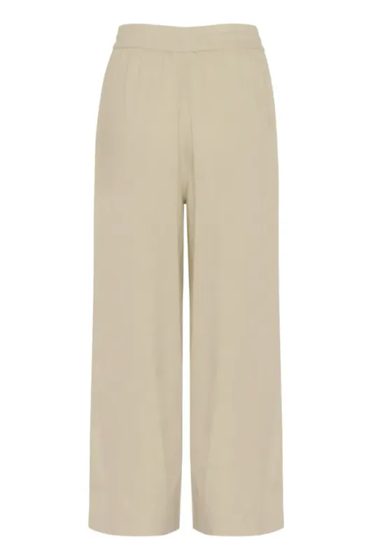 KAMilia Cropped Wide Pants 10509666 - Feather Grey 151305