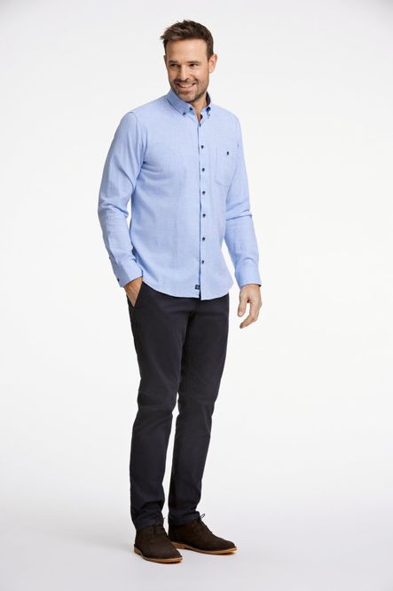Hovedbilde JACK`S Brushed Shirt 3-210118 - Light Blue ...