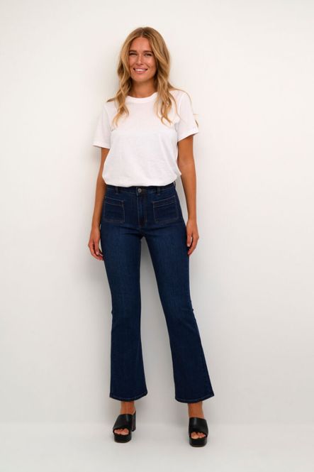 Hovedbilde KASinem Flared Jeans 10508464 - Dark Blue Denim ...