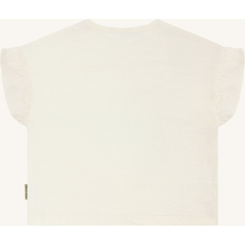 H&C Alma Sandals T-shirt 12475 - Ivory 3270