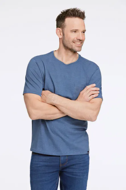 Hovedbilde JACK´S O-neck T-shirt 3-400086 - Dusty Blue