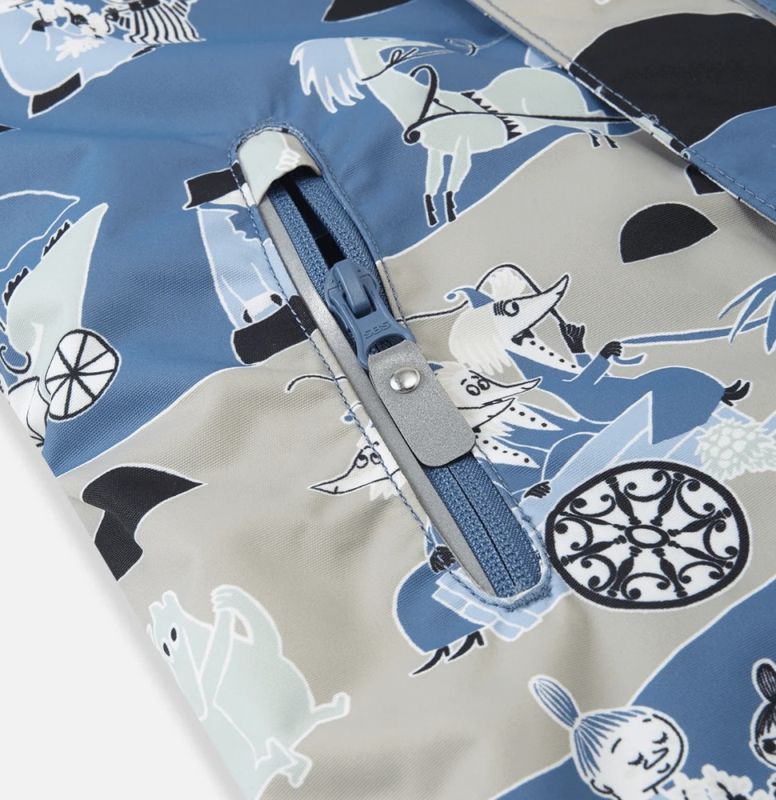 REIMA TEC Puhuri Moomin Vinterdress 5100116M - Blue Ocean 67A2