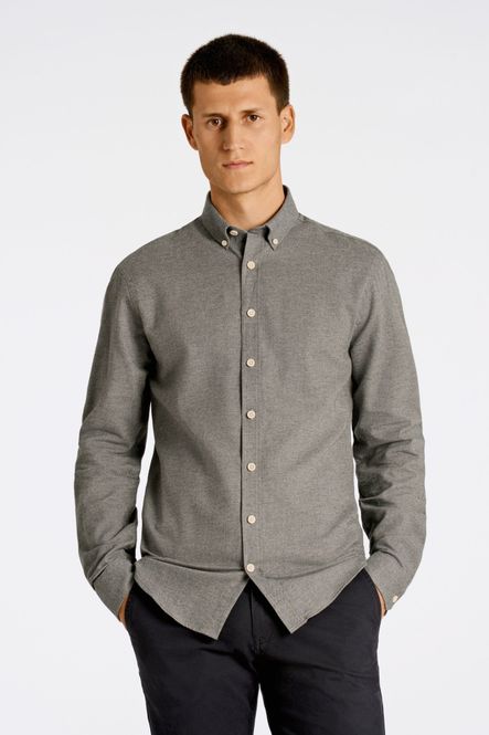 Hovedbilde LINDBERGH Brushed Shirt 30-203634 - Grey Melange