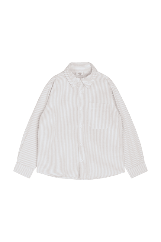 Hovedbilde H&C Ruben Skjorte 52023 - Cement 3521