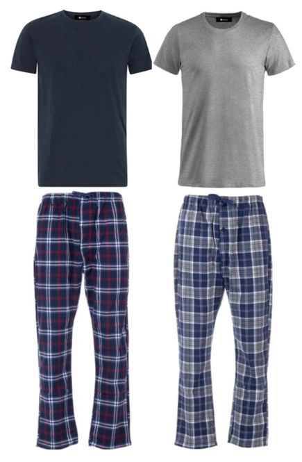 Hovedbilde SKJELLAND Pyjamas Giftbox 2202 - Marine/Grå