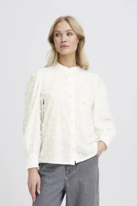 Hovedbilde BY Isabeau Flower Shirt 20818770 - Marshmellow ...