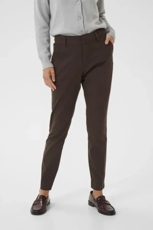 KALea 7/8 Chino Pants 10505191 - Coffe Bean 190915