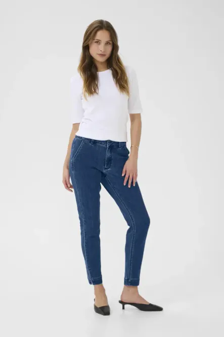 Hovedbilde KALea 7/8 Jeans 10509347 - Medium Blue Denim ...