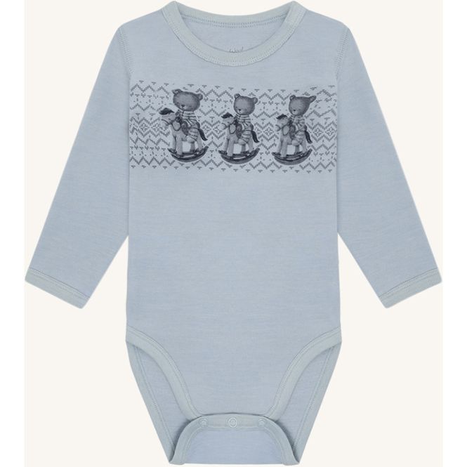 Hovedbilde Hust&Claire Baloo Ullbody 540059 - Baby Blue 4117