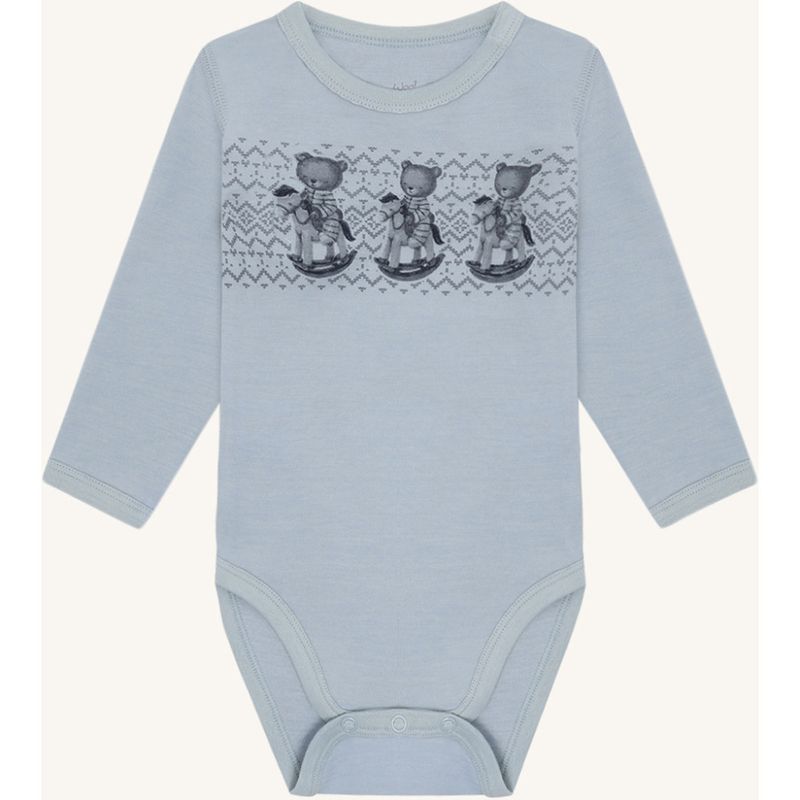 Hust&Claire Baloo Ullbody 540059 - Baby Blue 4117