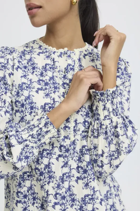 Hovedbilde BY Jessie Blouse 20818814 - Spring Blue 900006604