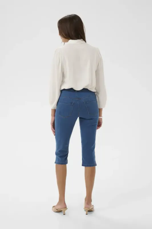KaWilma Capri Jeans 10511488 -  Medium Blue Denim 102272