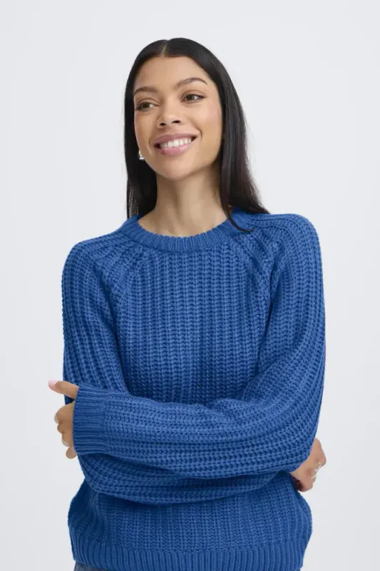 Hovedbilde BYOTINKA pullover 20817125 - Blue Quartz 193964