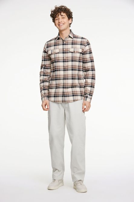 Hovedbilde LINDBERGH CHECKED BRUSHED SHIRT 30-203674 - ...